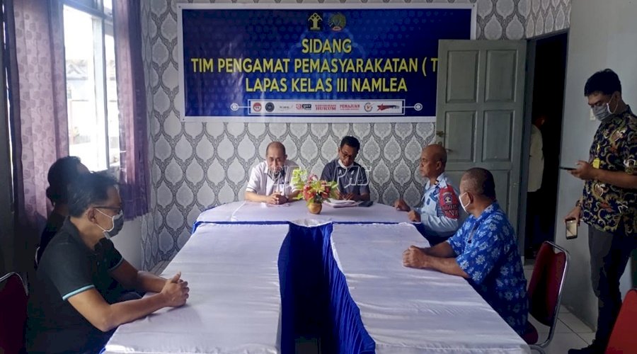 Selesaikan Sengketa Lahan, Lapas Namlea Kedatangan Tim Kanwil ART/BPN Maluku