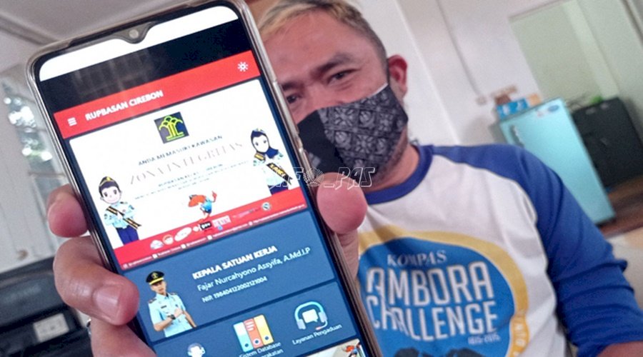 Di Tengah Pandemi, Rupbasan Cirebon Berinovasi Luncurkan Aplikasi “Cekatan”