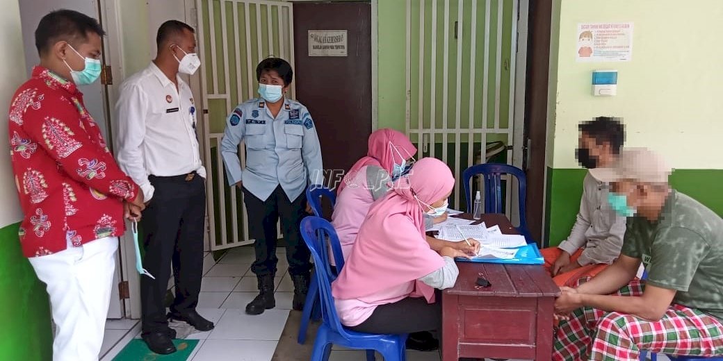 40 WBP Lapas Sampit Jalani Skrining HIV