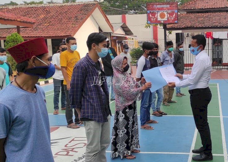 23 WBP Lapas Rangkasbitung Jalani Asimilasi di Rumah