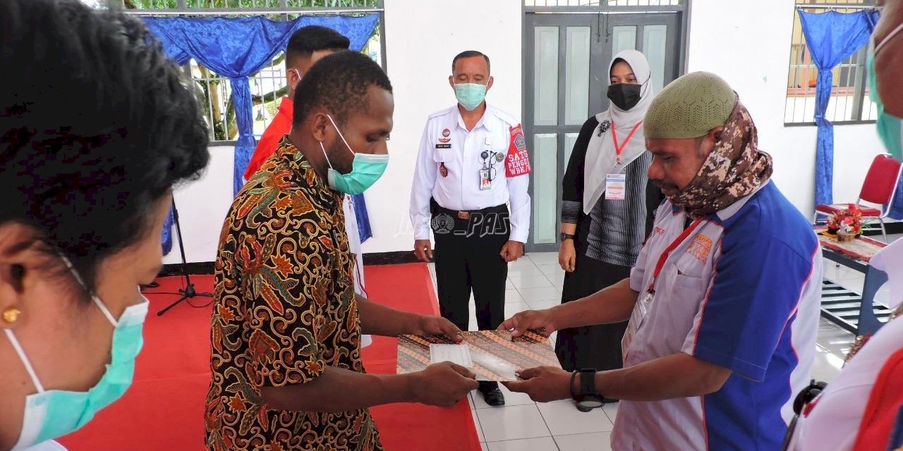 Lapas Ambon Tutup Pelatihan Pembinaan Kemandirian Bidang Jasa