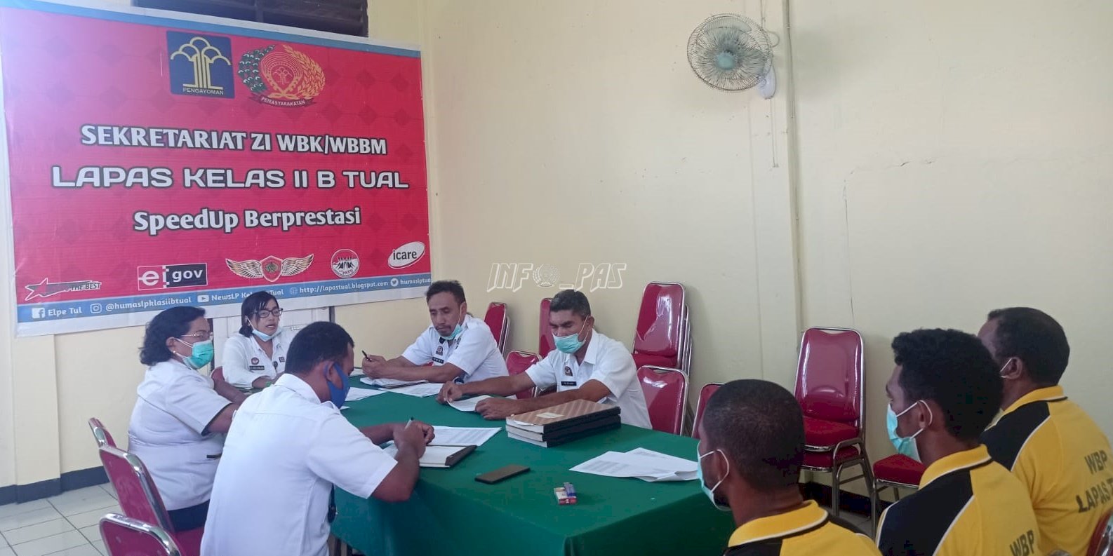 Sidang TPP Lapas Tual Bahas 3 Hal Pembinaan WBP