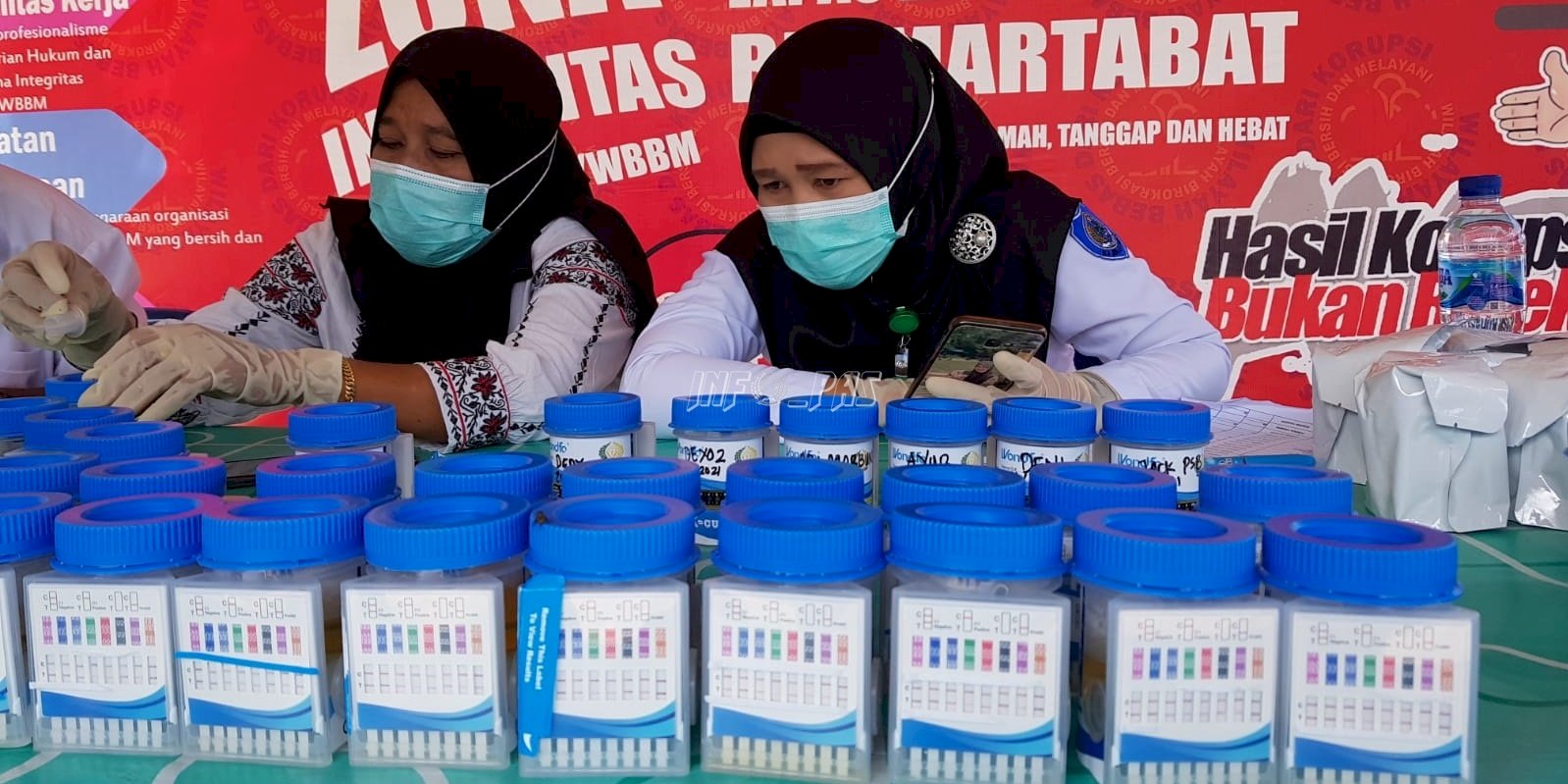 Tes Urine Mendadak di Lapas Labuhan Bilik, Ini Hasilnya