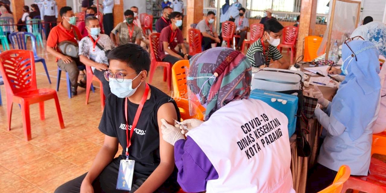 Gelar Serbuan Vaksin Bagi Masyarakat, Lapas Padang Siap Sukseskan Vaksinasi COVID-19 Provinsi Sumbar
