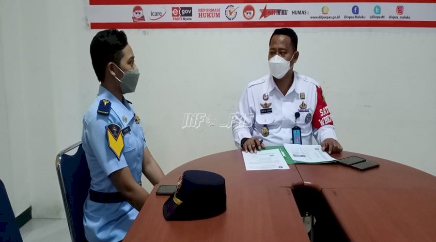 Rampungkan Orlap, Taruna Muda Poltekip Dapat Wejangan Plt. Kadivpas Maluku