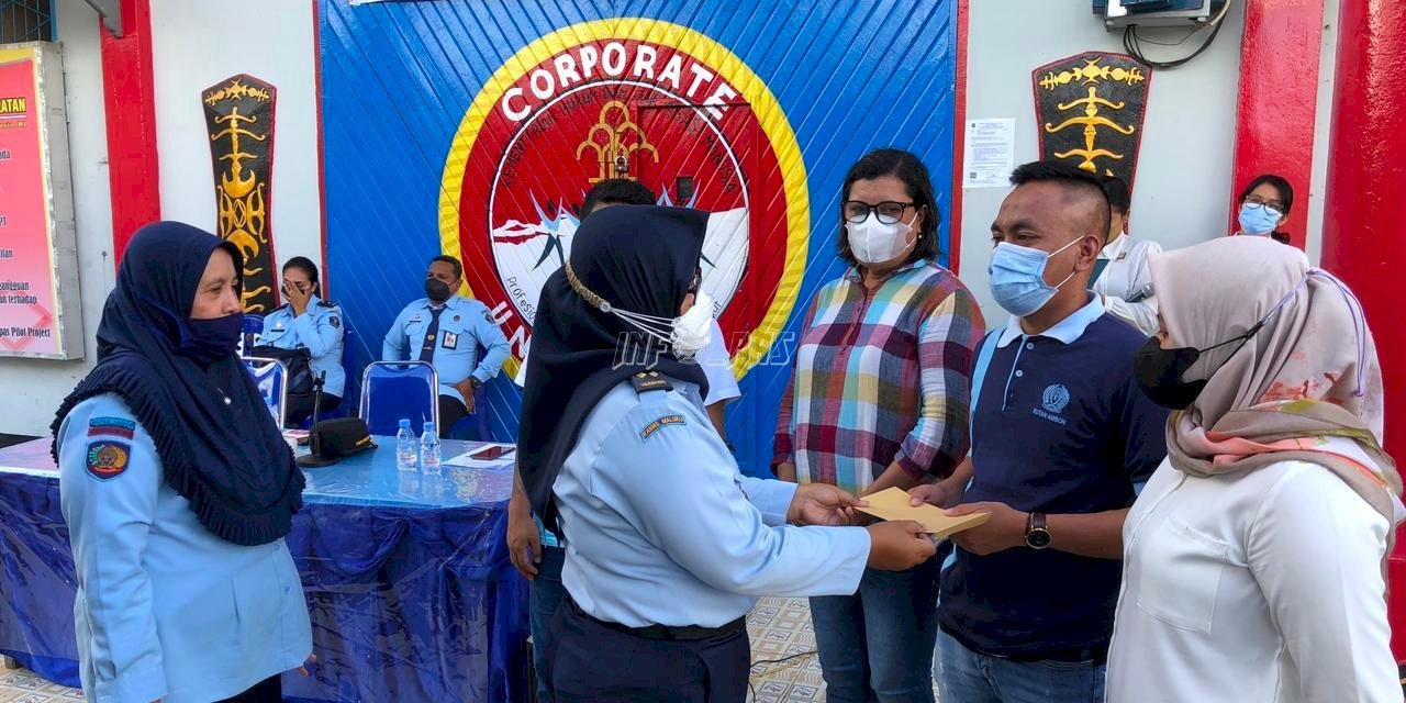 Bapas Ambon Terima 18 WBP Asimilasi dari Rutan Ambon