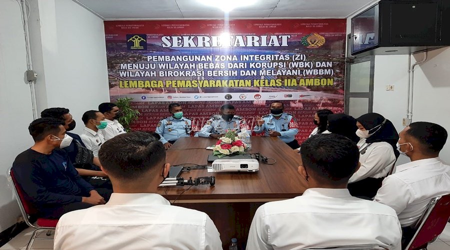 Jelang Latsar, CPNS Lapas Ambon Dapat Pembekalan