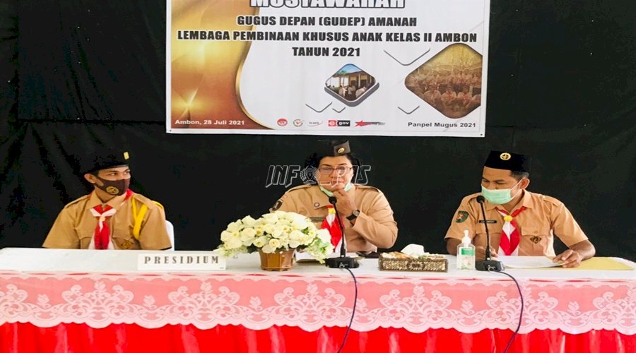 LPKA Ambon Gelar Musyawarah Gugus Depan Amanah