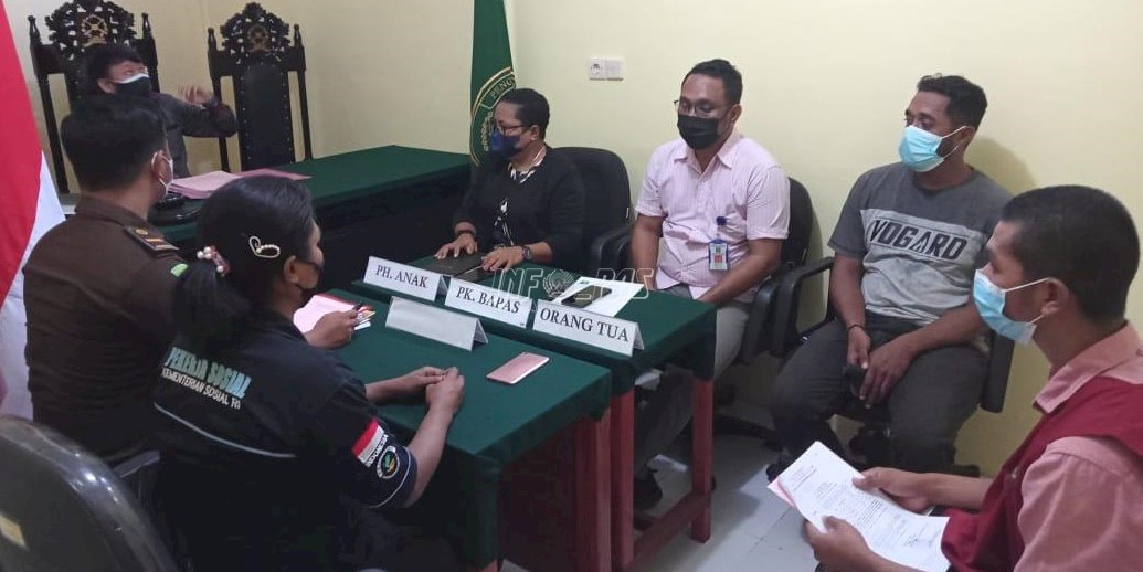 Petugas Lapas Dobo Dampingi ABH di Persidangan