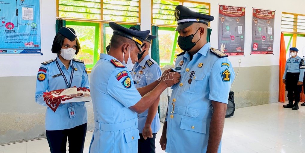 Isi Kekosongan Jabatan, Kalapas Geser Lantik 2 Kasubsi