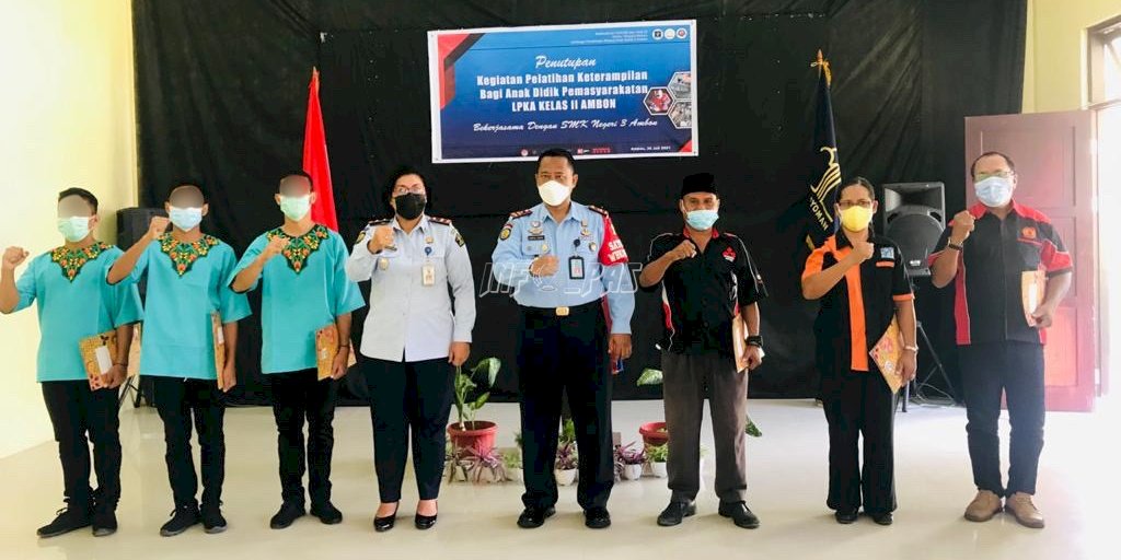 Pelatihan Keterampilan Anak di LPKA Ambon Resmi Ditutup
