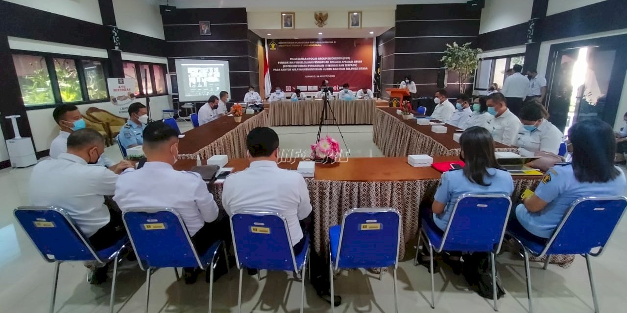 Rutan Manado Hadiri FGD Pengelolaan Aplikasi SIPIDU 