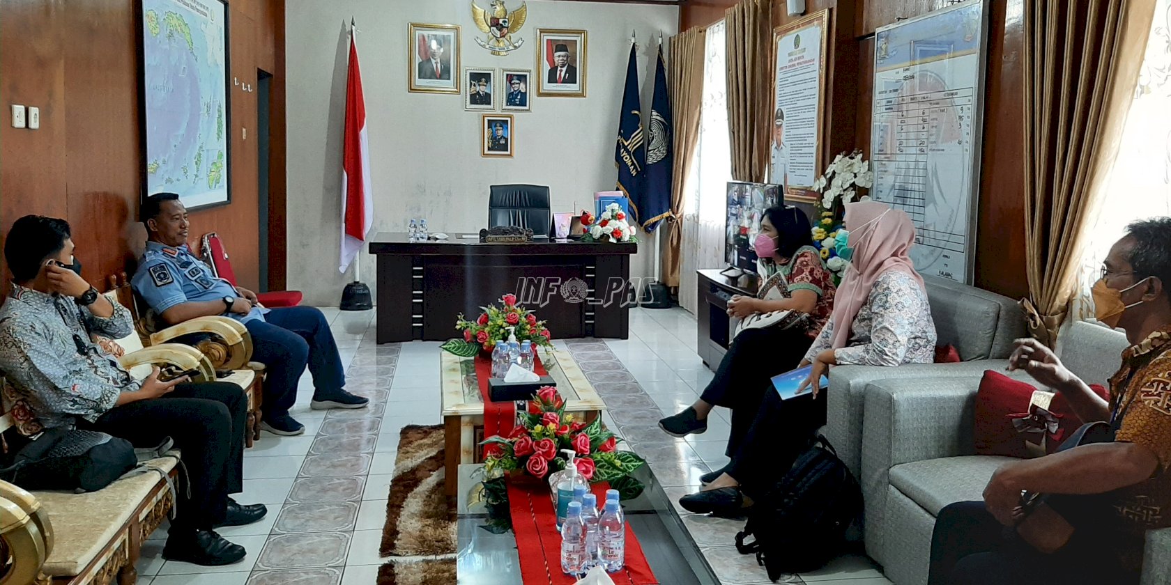 Evaluasi Tusi Pemasyarakatan, Tim Auditor Sambangi UPT Pemasyarakatan Ambon