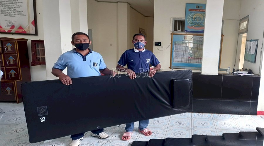 WBP Lapas Saumlaki Nikmati Perlengkapan Tidur Baru