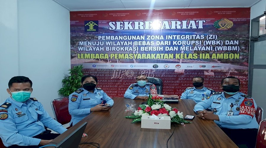 Lapas Ambon Terus Berbenah Demi Sukseskan Pembangunan ZI