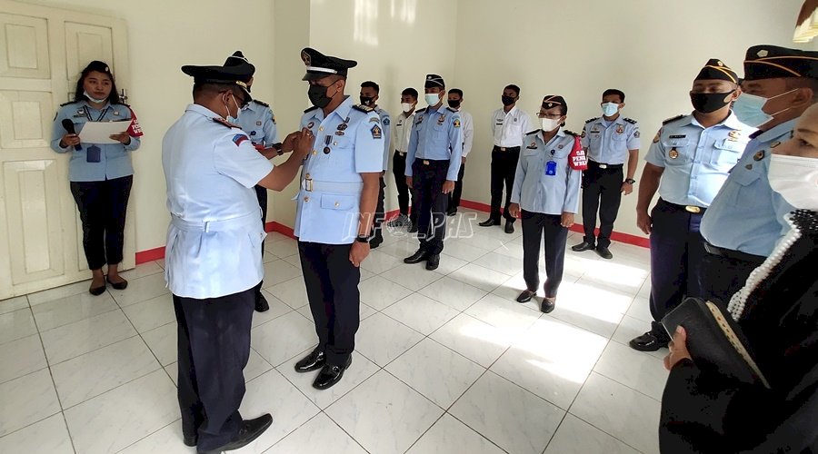 Lantik Pejabat Baru, Kalapas Saumlaki Harapkan Bersahaja