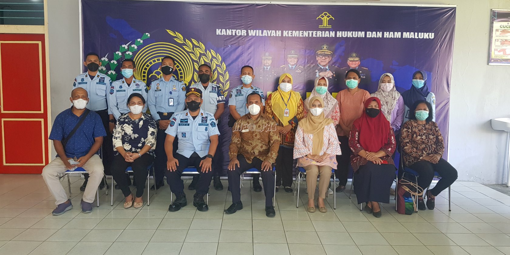 Kedatangan Ombudsman Perwakilan Maluku, Karutan Paparkan Layanan di Rutan Masohi
