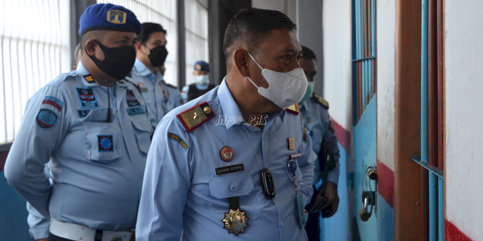 Sambangi Lapas Sarolangun, Kakanwil Jambi Tinjau Blok High Risk