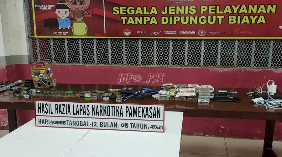 Ciptakan Kondisi Aman & Tertib, Petugas LPN Pamekasan Sidak WBP