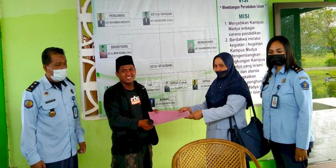 Pererat Sinergi, Bapas Ambon-Yayasan Hidayatullah Sepakati MoU