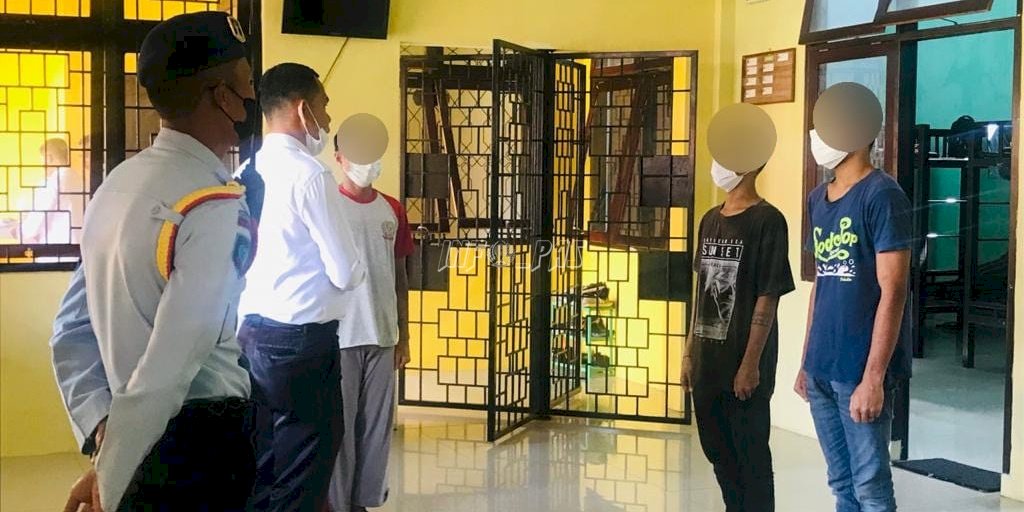 Selesai Isolasi, 2 Anak LPKA Ambon Langsung Dapat Wejangan