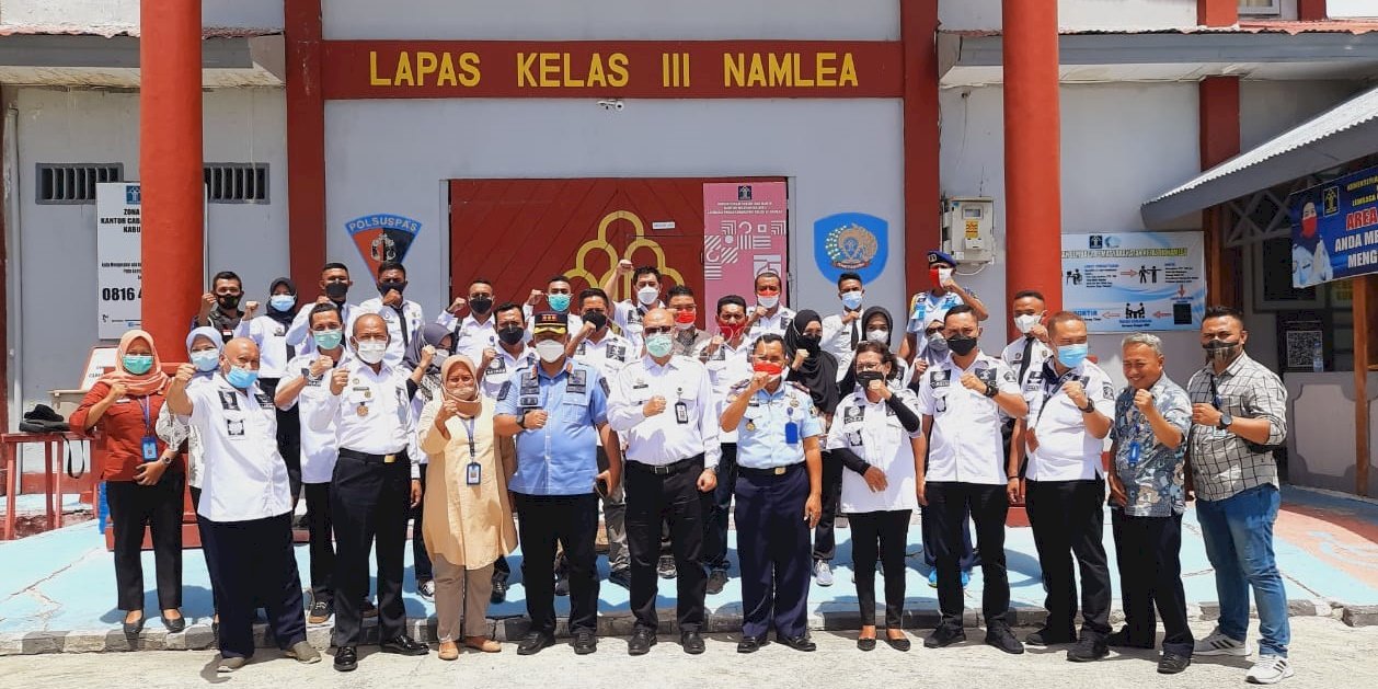 Pimti Kanwil Maluku Sambangi Lapas Namlea
