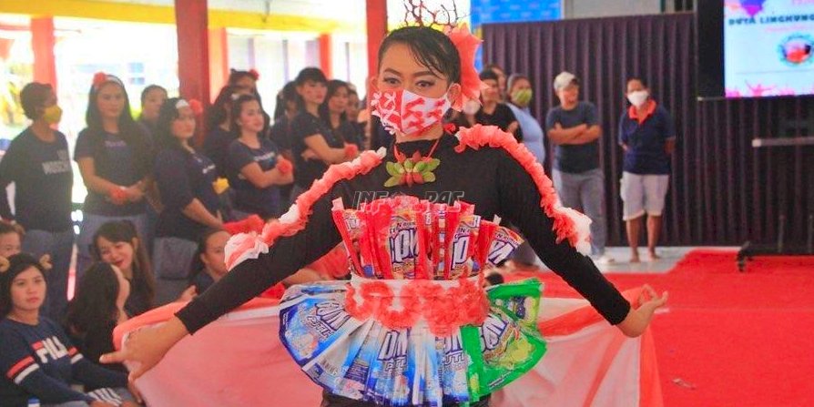 LPP Semarang Gelar Fashion Show, Sulap Barang Bekas Jadi Busana Trendi