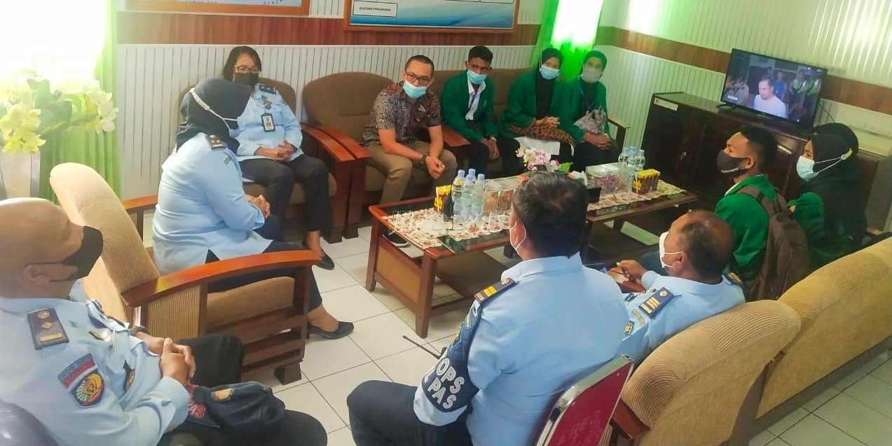 6 Mahasiswa IAIN Ambon Jadikan Rutan Ambon Tujuan Magang