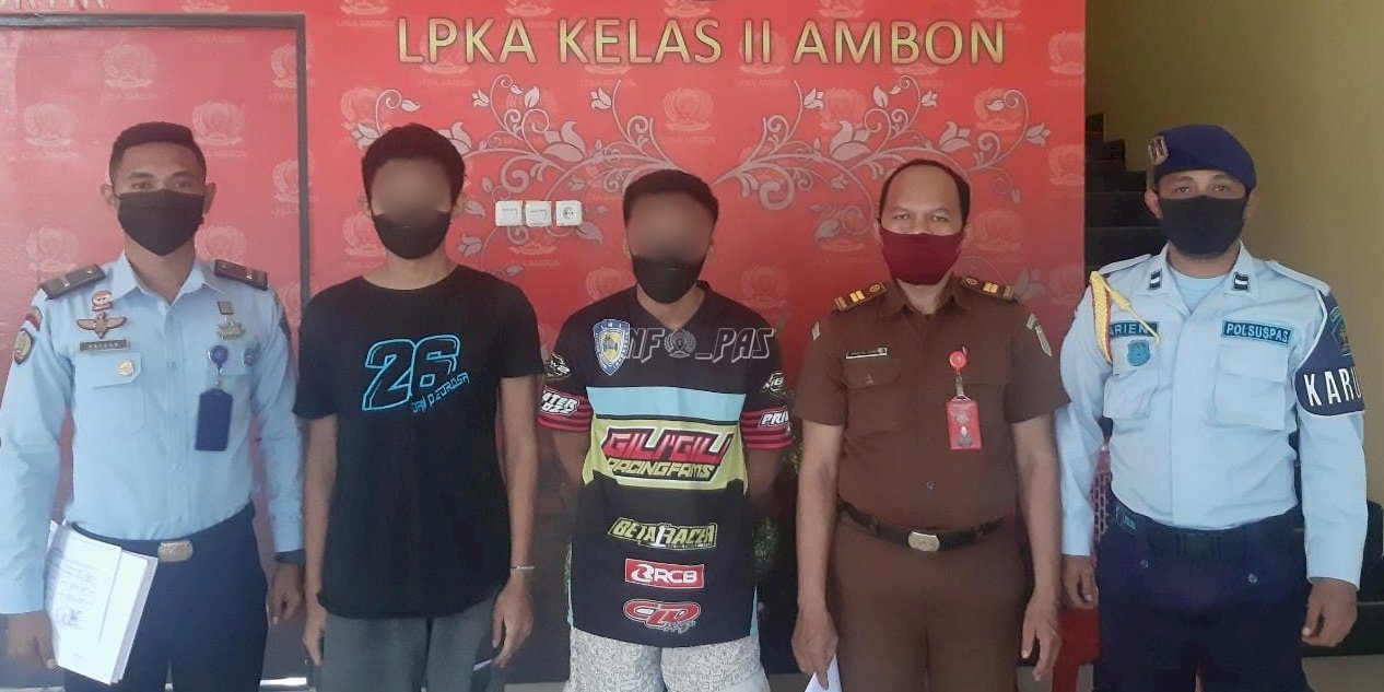 LPKA & Lapas Ambon Terima Anak & Narapidana dari Kejari Ambon