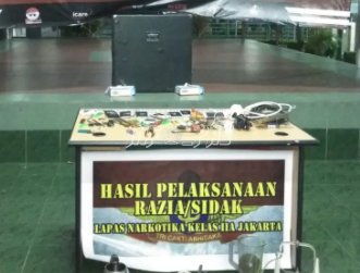 Satgas Kamtib LPN Jakarta Sidak Blok Hunian WBP