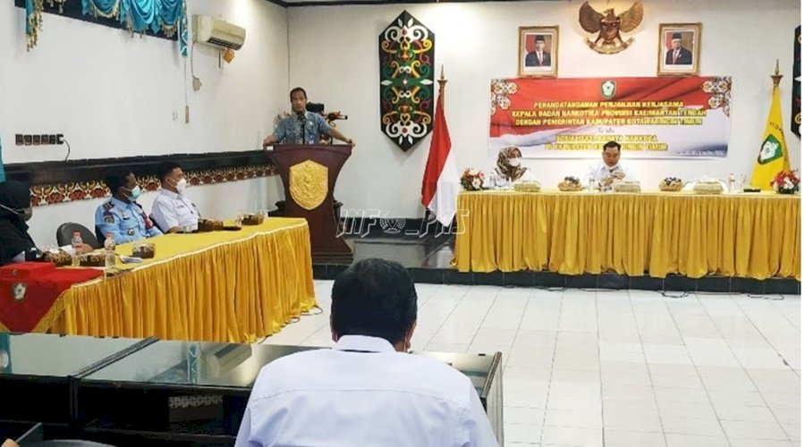 Dukung Pemberantasan Narkoba, Lapas Sampit Bersinergi dengan BNNP Kalteng