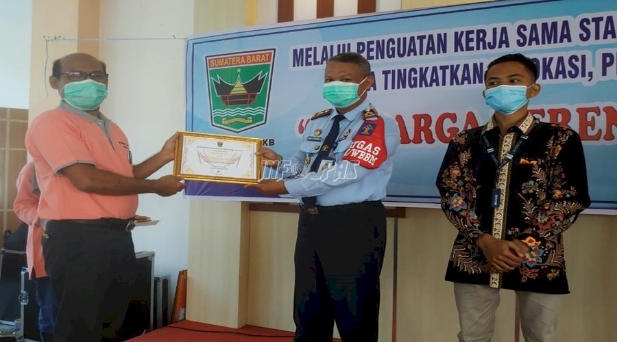 Bapas Padang Raih Penghargaan sebagai Institusi Peduli Anak