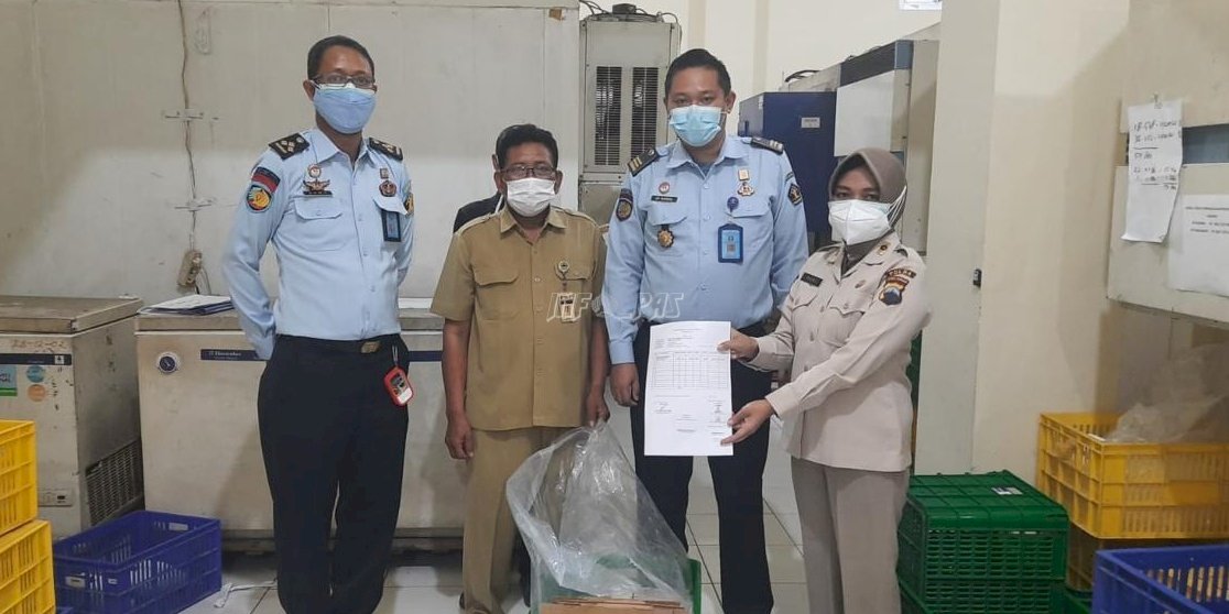 Lapas Semarang Terima Bantuan 600 Vial Vaksin AstraZeneca