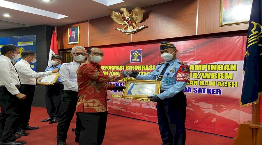  Diusulkan Ikuti Desk Evaluasi TPN, LPKA Banda Aceh Raih Penghargaan