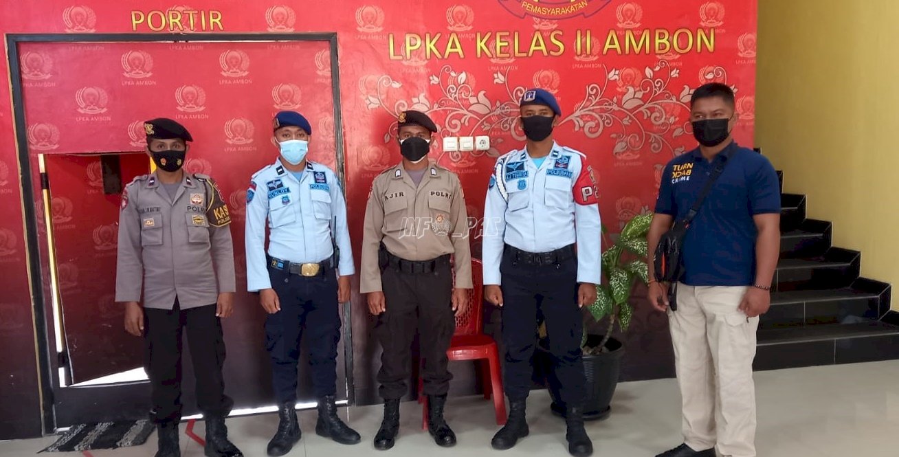 LPKA Ambon Disambangi Polsek Baguala