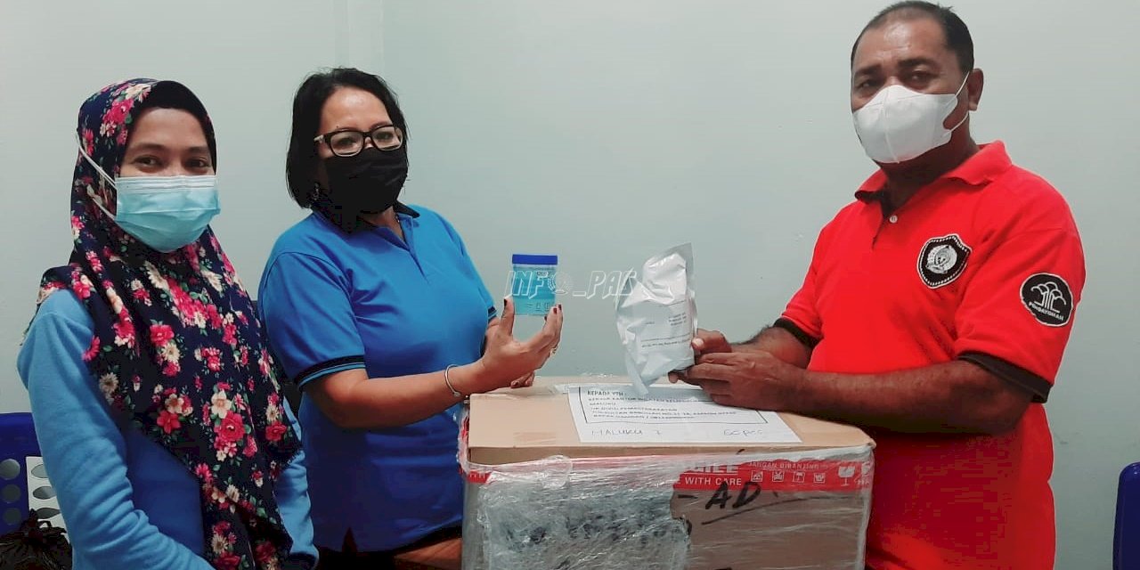 UPT Pemasyarakatan Maluku Terima Alat Tes Urine dari Ditjenpas