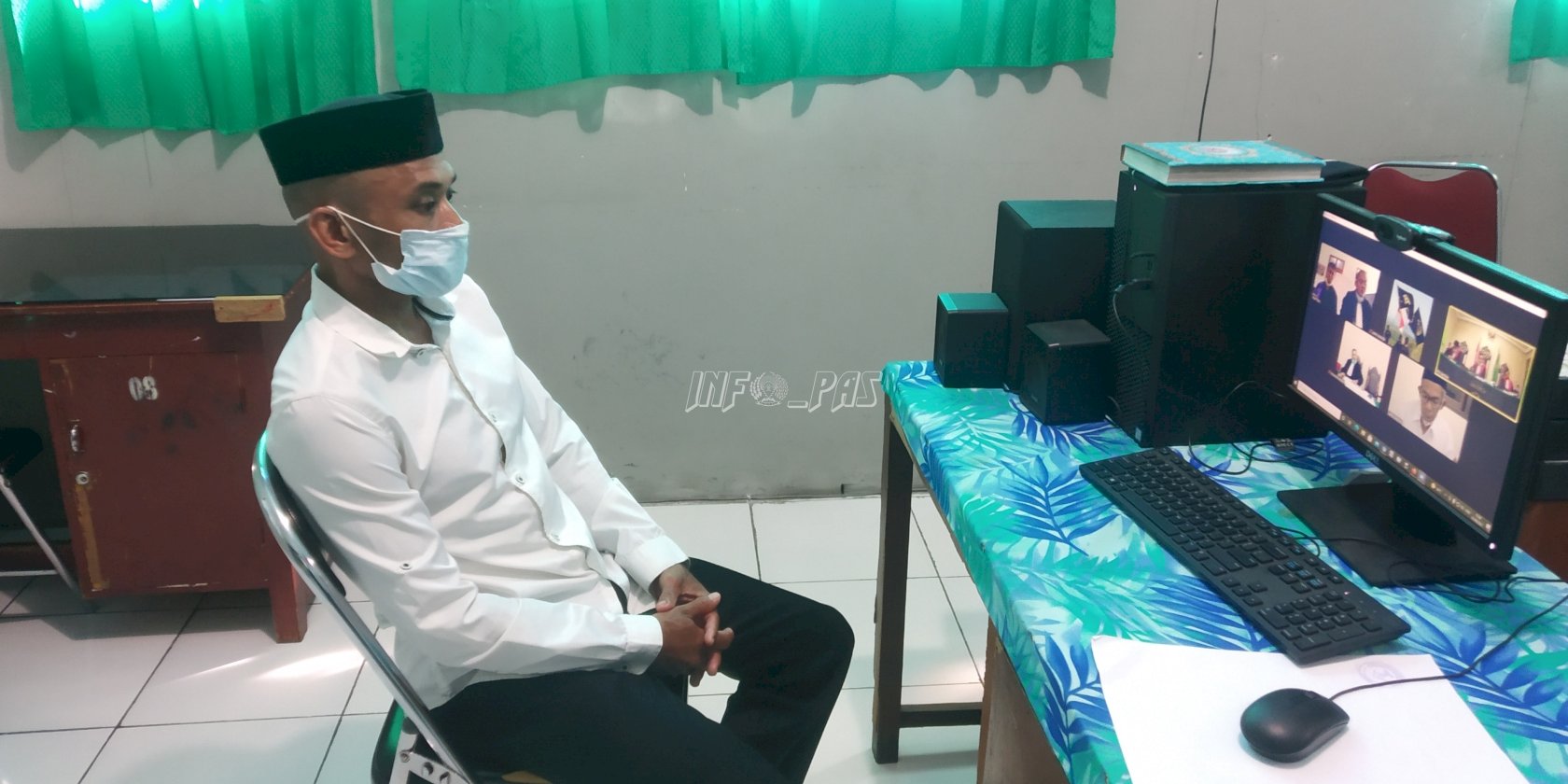 Cegah COVID-19, Lapas Namlea Fasilitasi Sidang Online Tahanan
