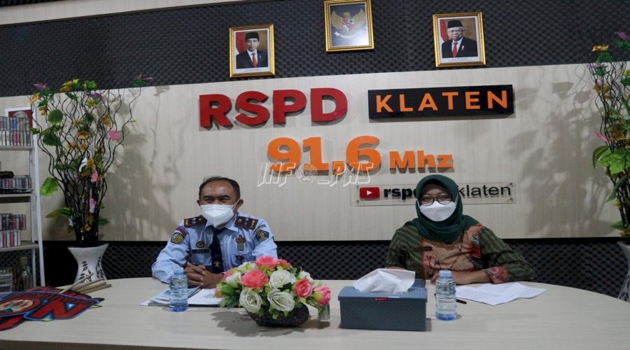 Kabapas Klaten Siaran Kenalkan Tusi Bapas di RSPD Klaten