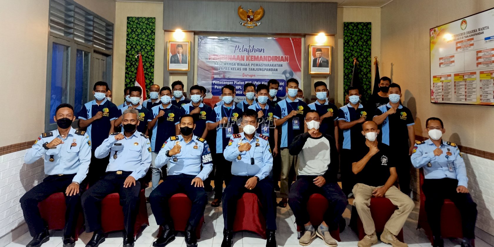 Lapas Tanjungpandan Berikan Pelatihan Life Skill bagi WBP