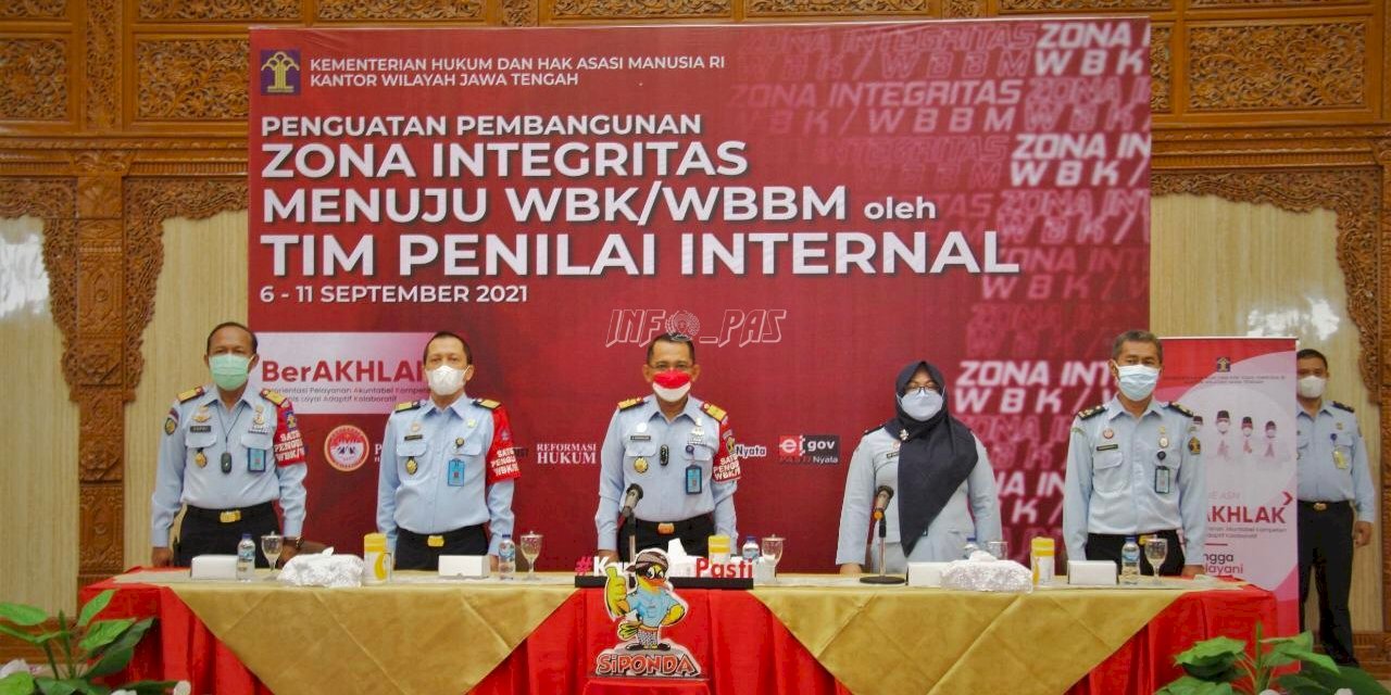 Lapas Semarang Makin Mantap Melangkah Menuju Wilayah Bebas dari Korupsi