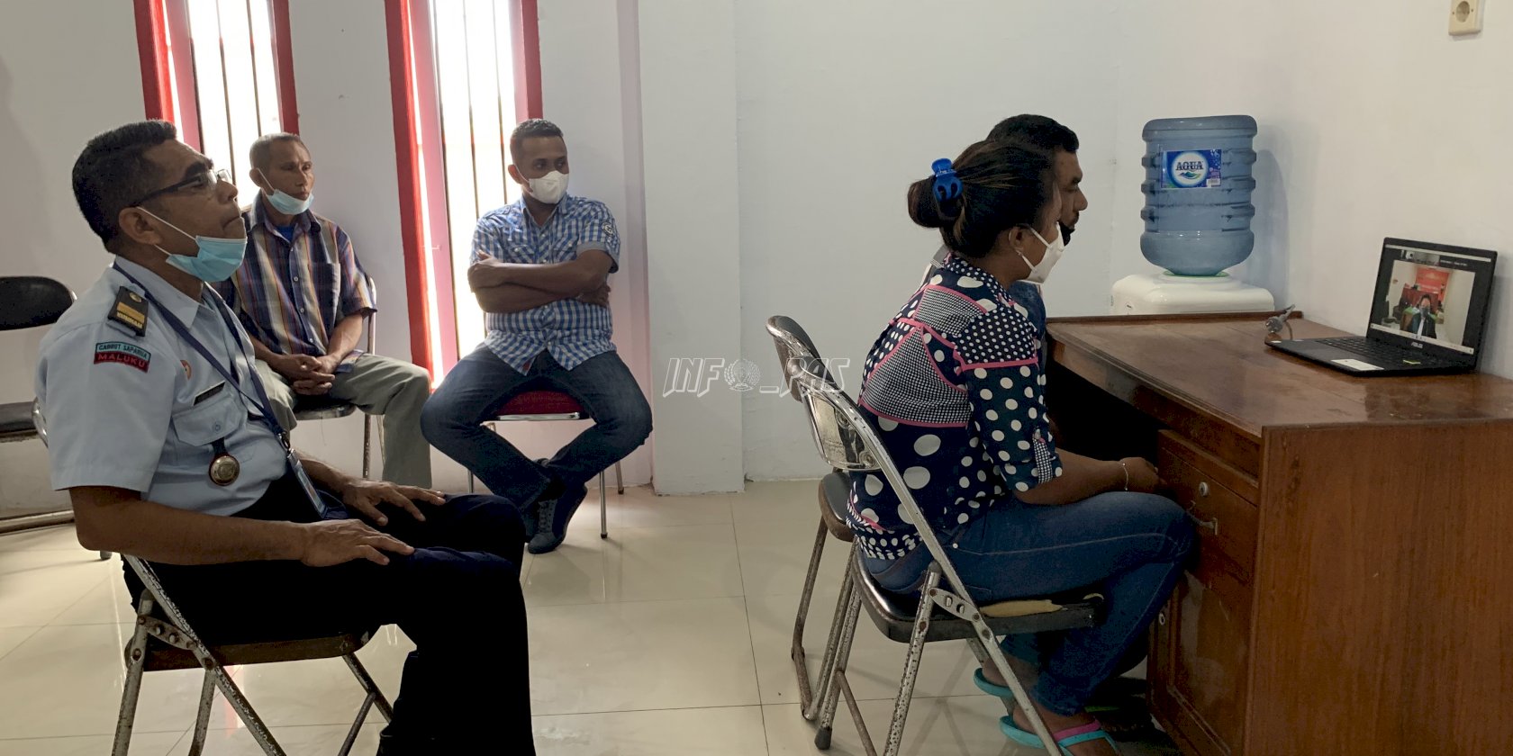 Lapas Saparua Fasilitasi Sidang Online bagi Tahanan