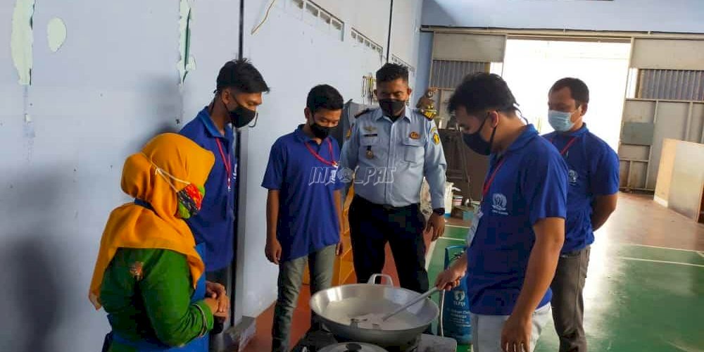 Bentuk SDM Unggul, Napi Lapas Cilegon Dibekali Keterampilan Tata Boga