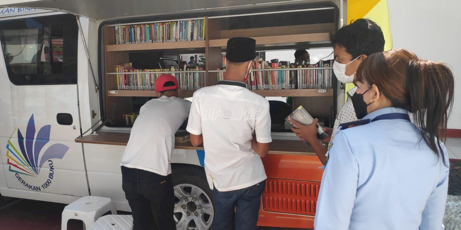 Tambah Armada Pustadewikum, Mobil Pusling Lebak Masuk Lapas Rangkasbitung