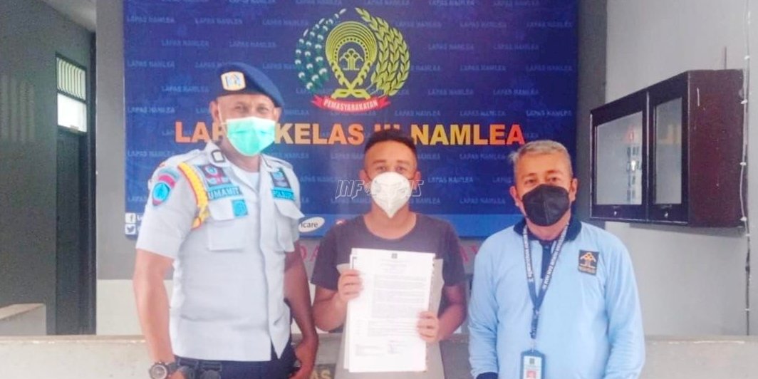 WBP Lapas Namlea Kembali Jalani Program Asimilasi Rumah
