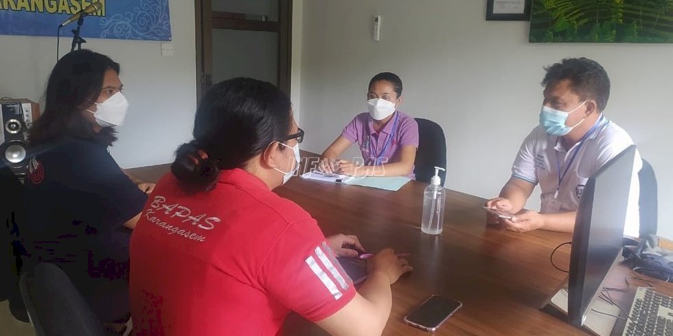 Bapas-BNNK Karangasem Bahas Bimbingan Kepribadian & Pengawasan Klien
