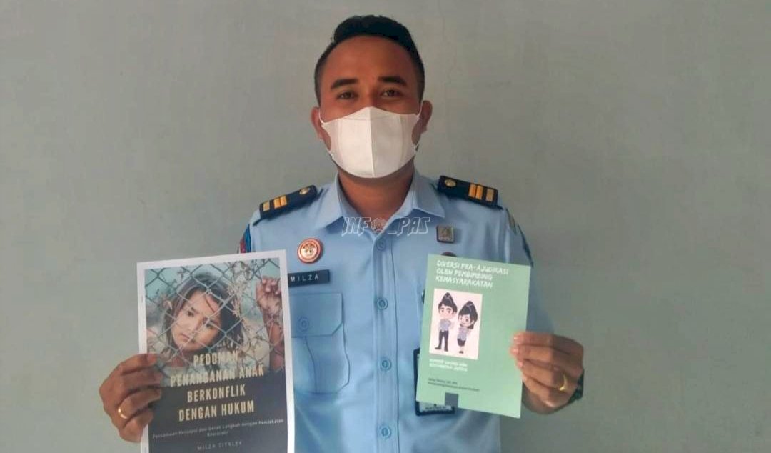 Berprestasi, PK Bapas Ambon Luncurkan Buku Pedoman Penanganan ABH