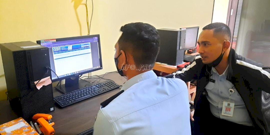 Kedatangan Tim SPPT-TI Kanwil, LPKA Ambon Pastikan Keakuratan Data SDP