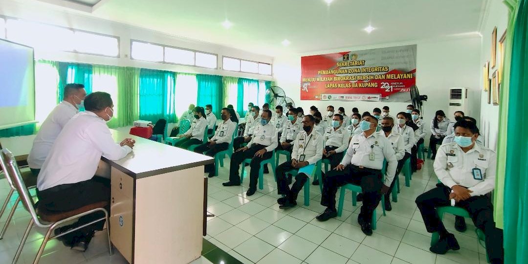 Melalui Capacity Buiding, Lapas Kupang Sharing Pengetahuan dan Tusi