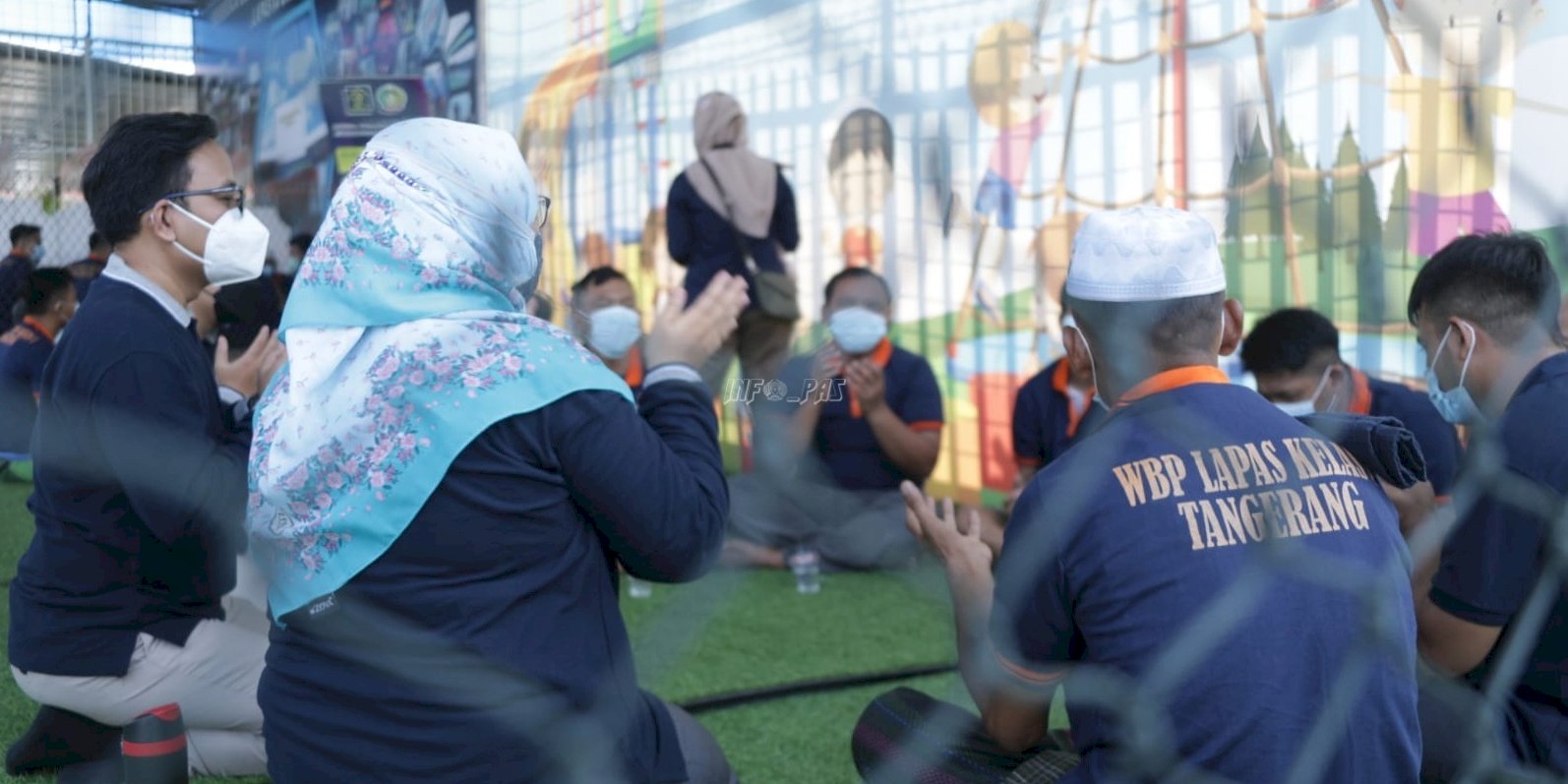 Konseling Trauma Healing Ditjenpas bagi WBP Musibah Kebakaran Lapas Tangerang