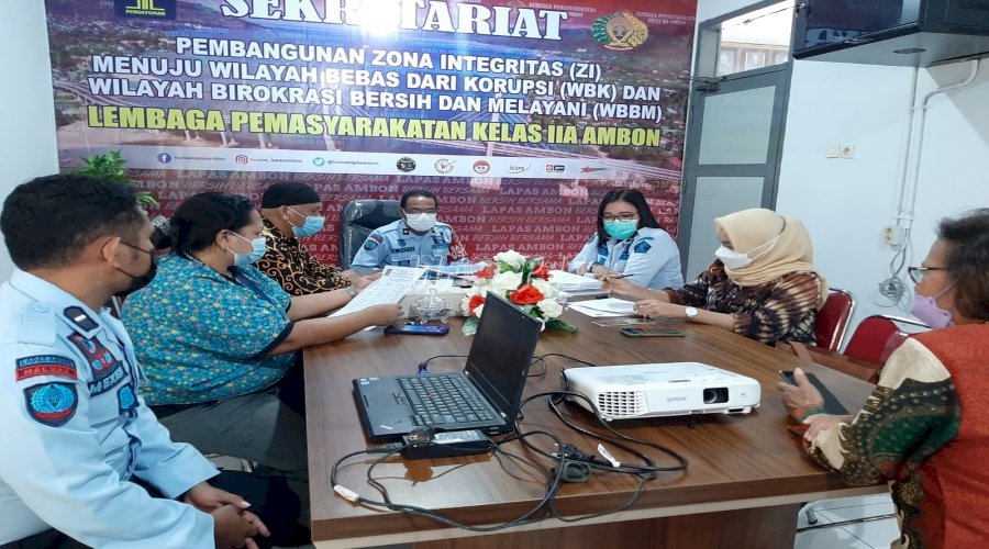 Supervisi Teknis Tingkatkan Layanan Rehabilitasi di Lapas Ambon 